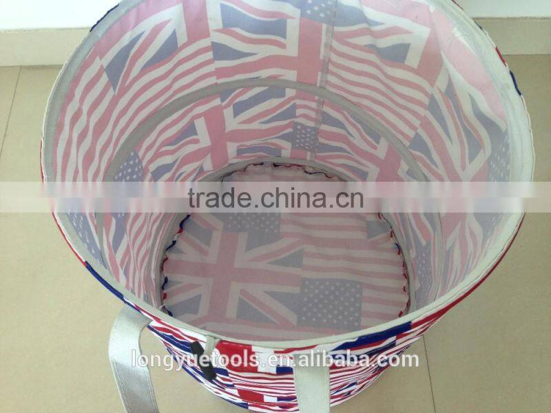 Unique pretty folding British garden pop up bag