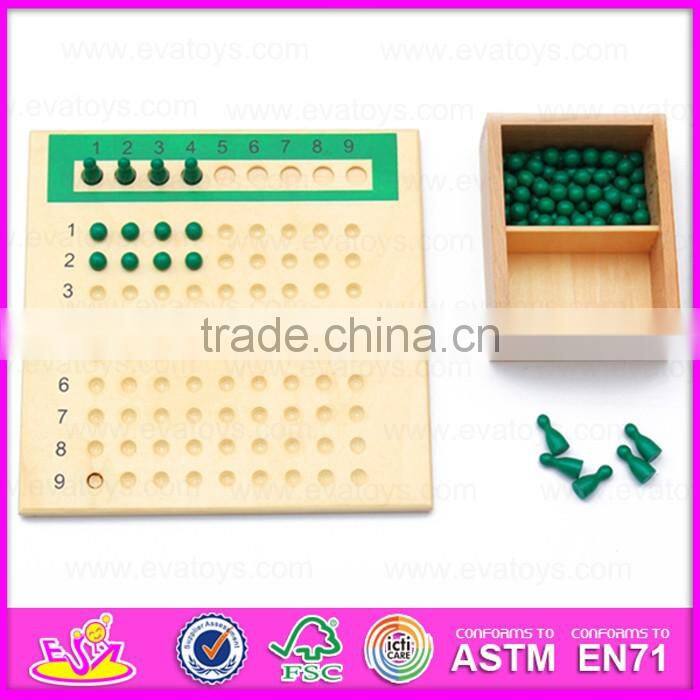 2016 brand new preschool child digital toy set,fashion wooden digital toy set,educational kid wooden brain games set W11A037