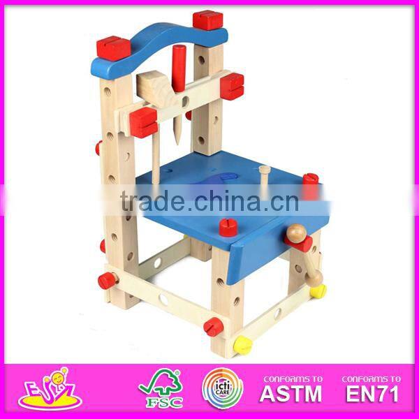 2016 hot sale baby wooden kitchen tool toy,top fashion kids wooden kitchen tool toy W03D034