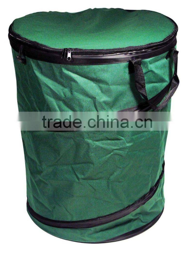 600D Oxford Cloth Outdoor Pop Up Leaf Trash Can