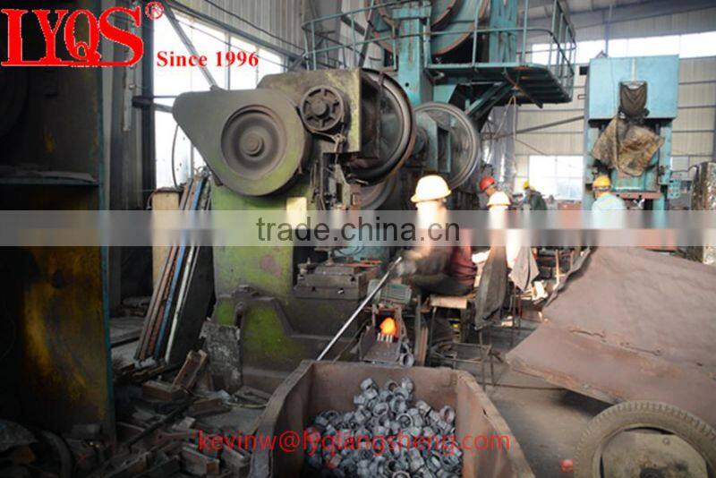 Cplock scaffolding system and drop forged cup lock standard