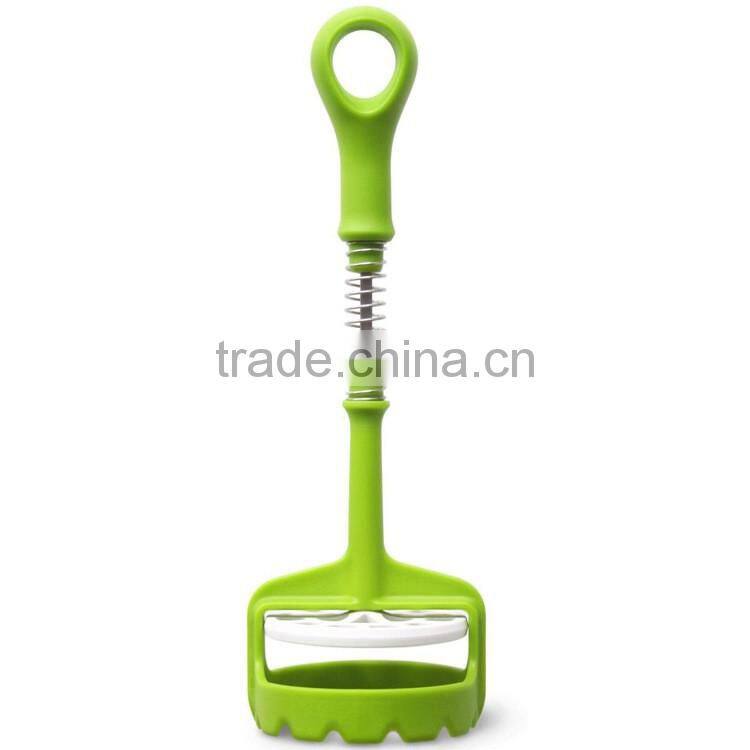 OEM cheap handy food frade plastic potato masher tool as seen on tv