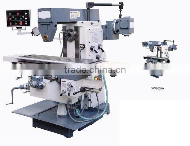 Vertical knee-type milling machine, Universal knee-type milling machine, table 1320x320 1320x360mm