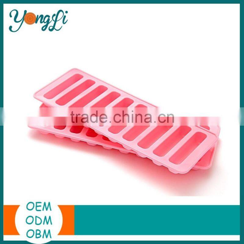 NEW Rectangular Strips Chocolate Ice Strips Silicone Mold