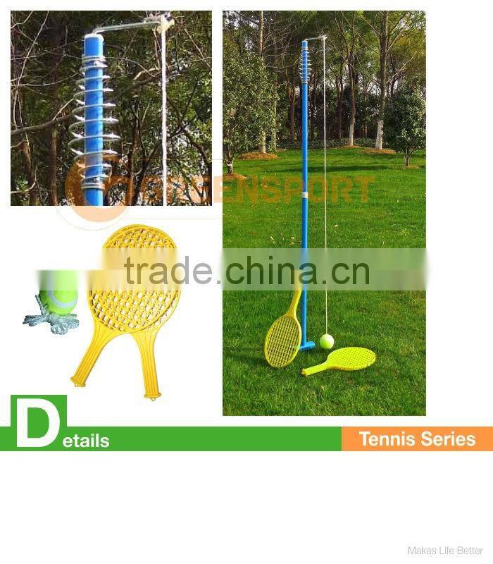 POPULAR CERTIFIED ITEM TENNIS RACKER STAND/Swing Pole With Tennis Ball/Backyard Games