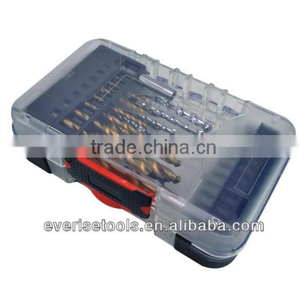 CF4219 47pcs hss twist drill bit set