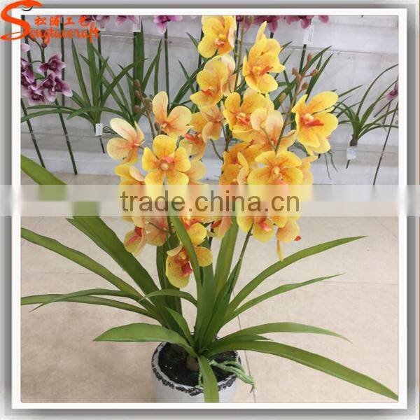 Manufacturer artificial orchids wholesale plastic artificial flower