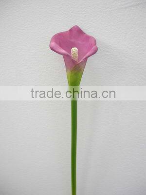 valentine single stem artificial eva lily flowers