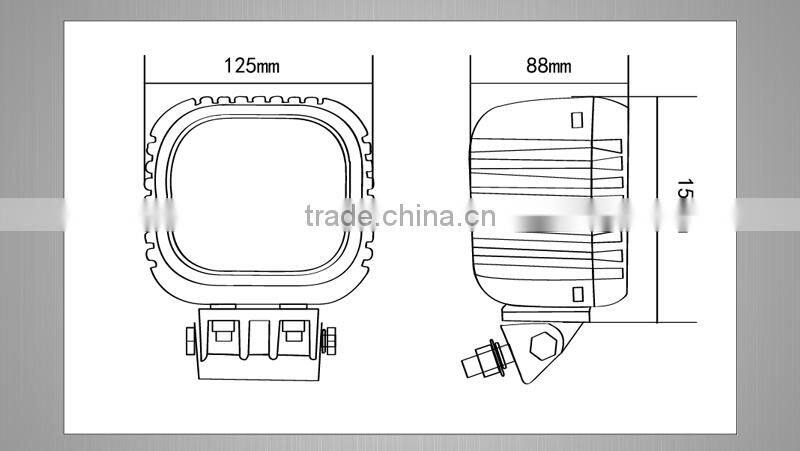 40W C.R.E.E. led work light tractor truck flood driving light