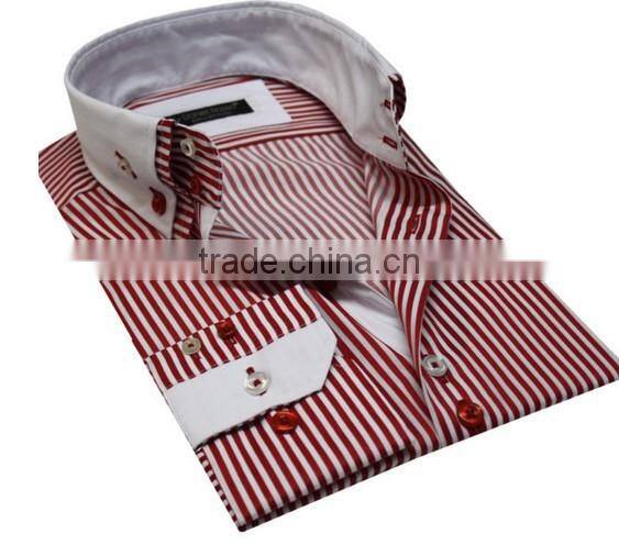 Italian mens designer shirts man double collar fashion shirts