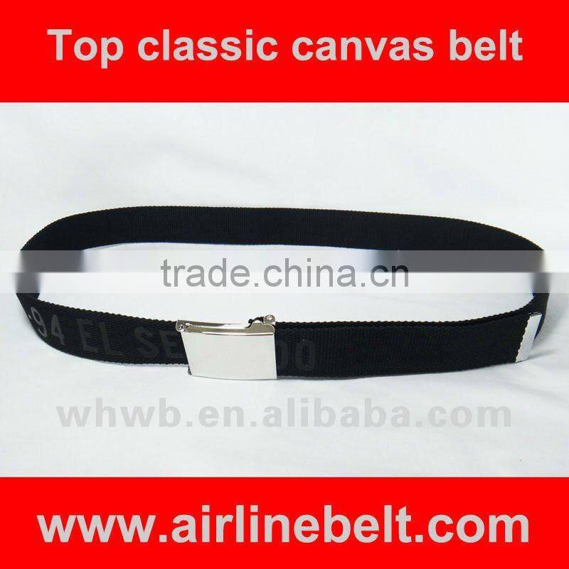 Top standard quality silicone printed logo casual fashion belt