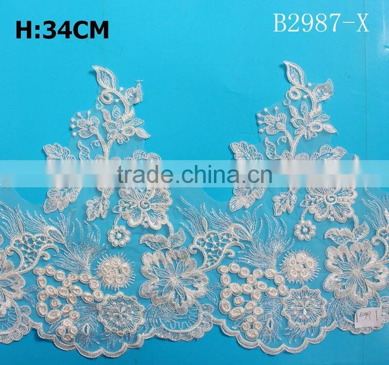 Professional wedding cotton ladder lace trim With Bottom Price