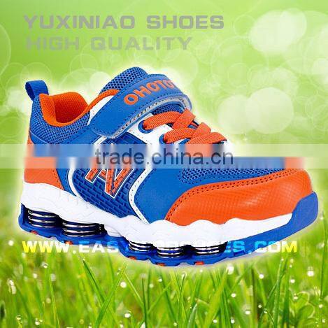 2015 new style fashion stylish kids children sport walking shoes for boys girls made in jinjiang factory