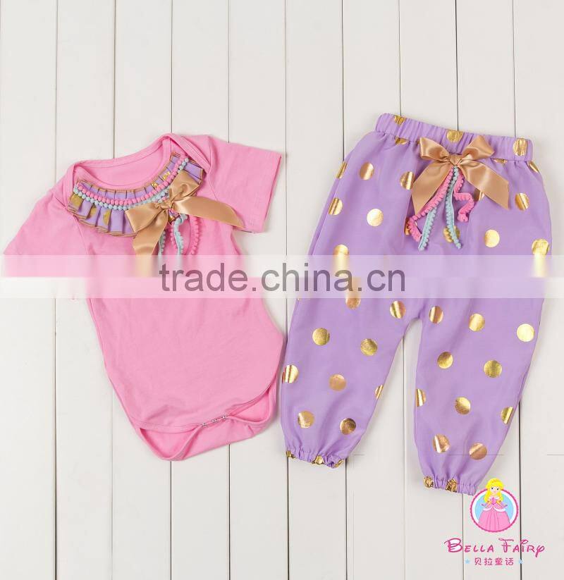 Newborn Baby Summer Fashion Clothing Sets babyT-shirt and Pants set Lovely Newborn Baby Clothing Set