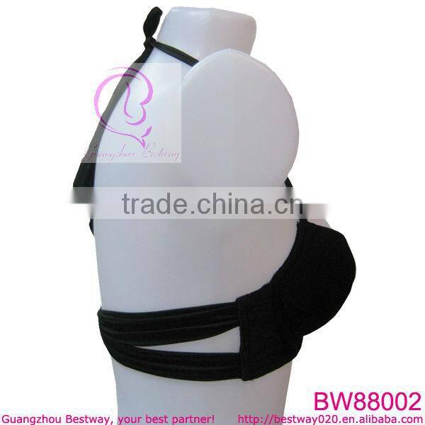 Very sexy hot front open rhinestone bra straps with pearl