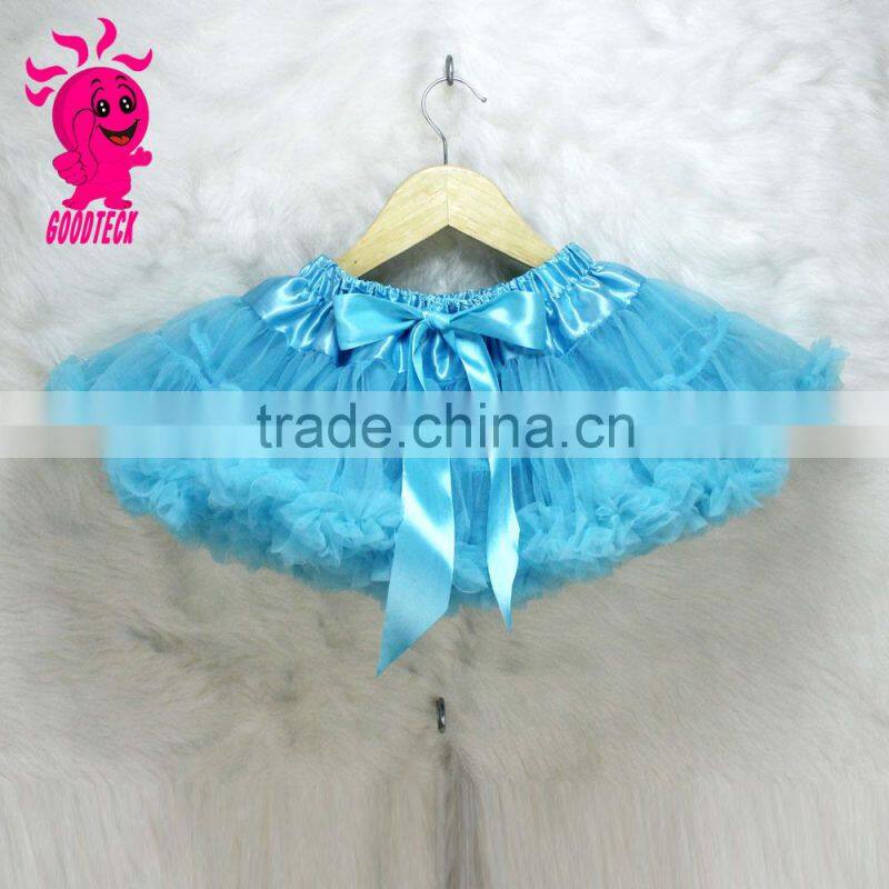 2015 New Arrival Solid Colors Summer Litter Girls Tutu Pettiskirt