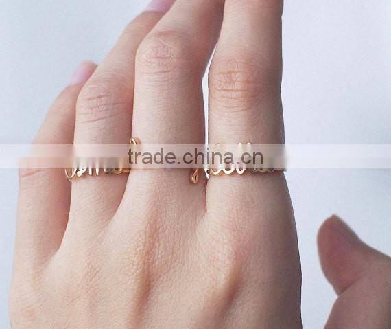 Dainty Name Ring - Personalized Name Ring - Custom Children Name Ring - Custom Name Ring - Stackable Rings - Gift for Mom