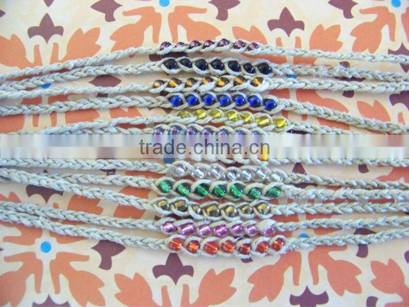 leather knotted bracelet with pearl and birthstone, friendship bracelet, wrap bracelet, bead charm leather bracelet