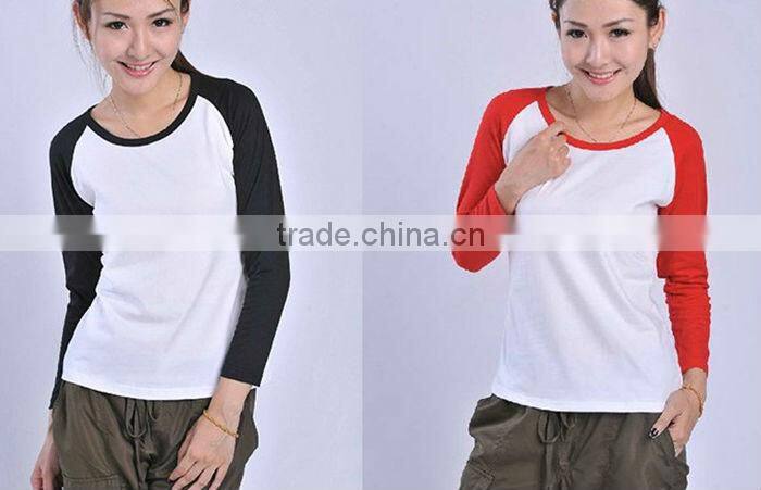 fashion white lady t-shirts with custom logo print