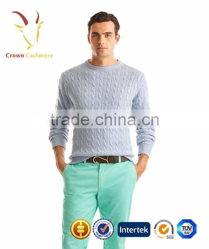 Factory Men's Blend Popular Cashmere Sweaters Best Quality
