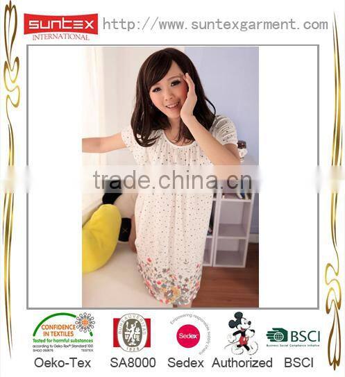 Cotton Pajamas For Sexy SA8000 Women's Pajama
