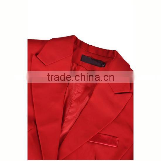 SA8000/BSCI Italian style customized slim fit school uniform latest women blazer design