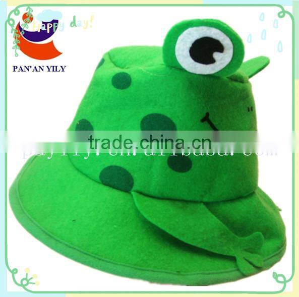 new style fashion frog animal hat children felt hats cute cheap hat
