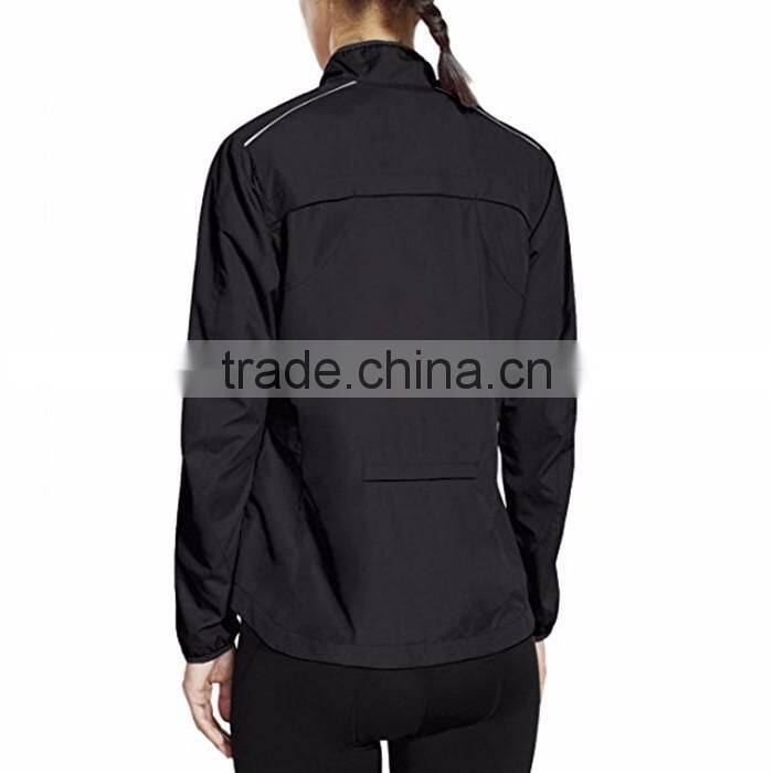 Good quality wholesale water resistant windproof women cycling jacket