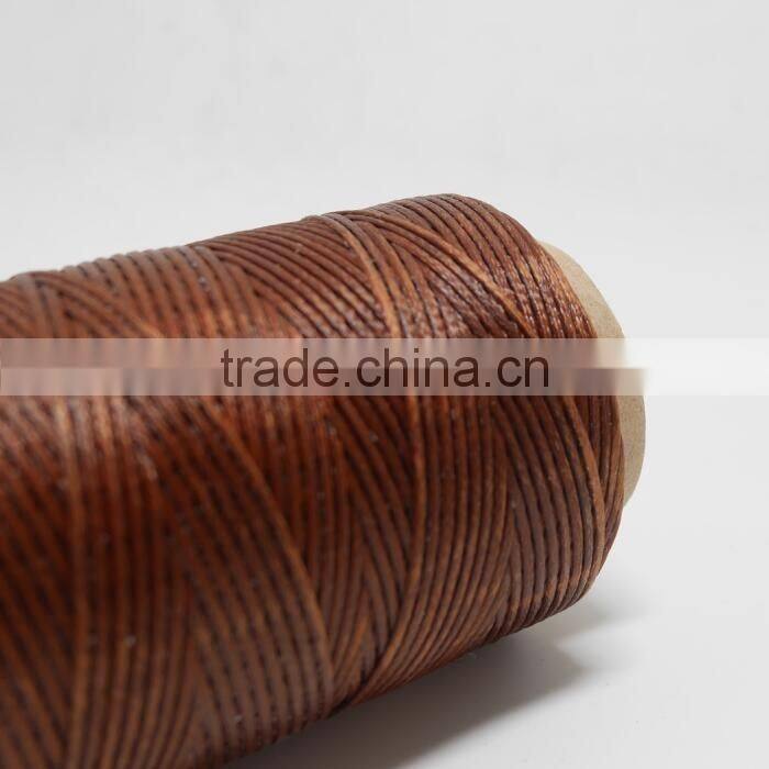 sew leather shoes 1.2mm polyester waxed thread