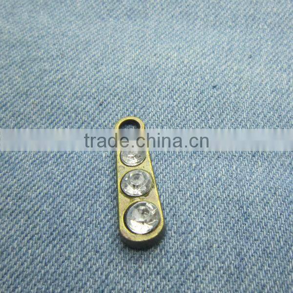 fashion metal zipper pull