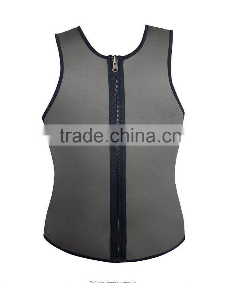 Men Ultra Sweat Thermal Muscle Shirt hot shapers Neoprene slimming body shaper belly waist and abdomen Belt Shapewear Tops Vest