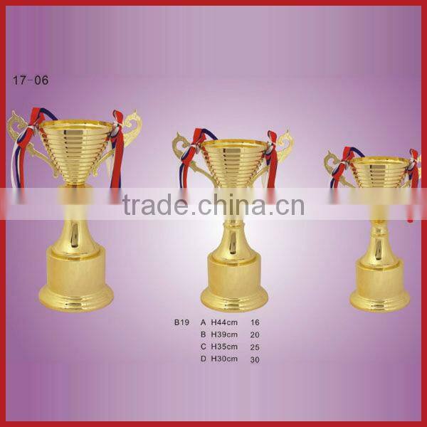 custom design gold awards metal trophy