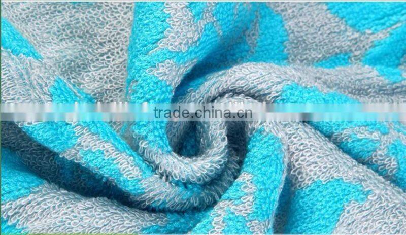 Custom Jacquard 100% Terry Cotton Towels