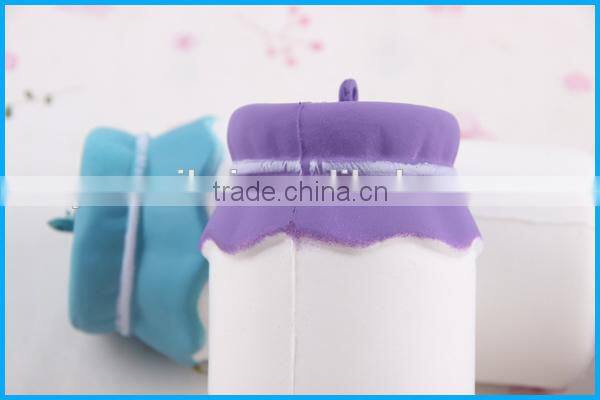 Super quality PU milk bottle slow rising squishy toys
