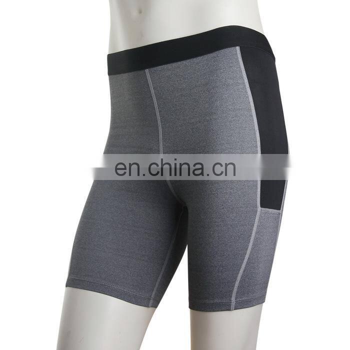 Men's Nylon Spandex Plain Sport Football Fit Running Shorts