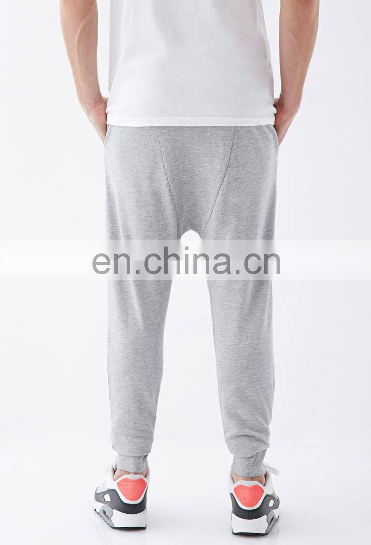 boys single jersey loose drop crotch joggers
