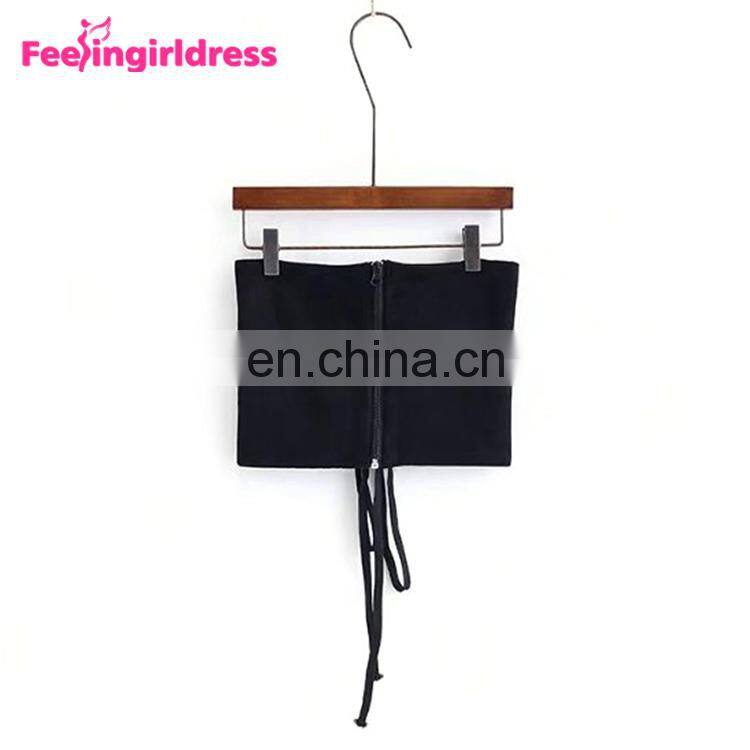 Wholesale Price Women Shape-Making Black Lace Up Belt Women Elastic Slim Waist Belt