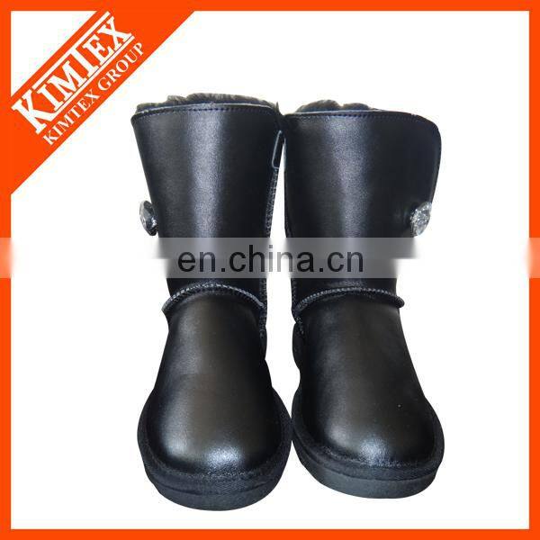 leather snow boots