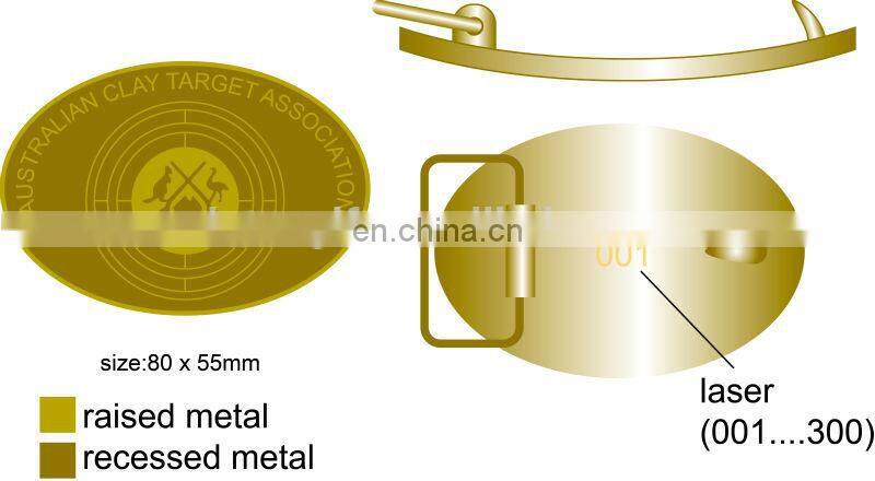 Plating antique gold solid brass belt buckles
