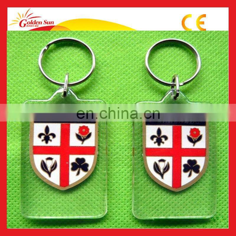 Customize All Kinds Of Rectangle Blank aAcrylic Keychain