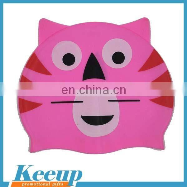 Durable Stylish Sporty cool high quantity whosale cheap promotional waterproof silicone swim caps