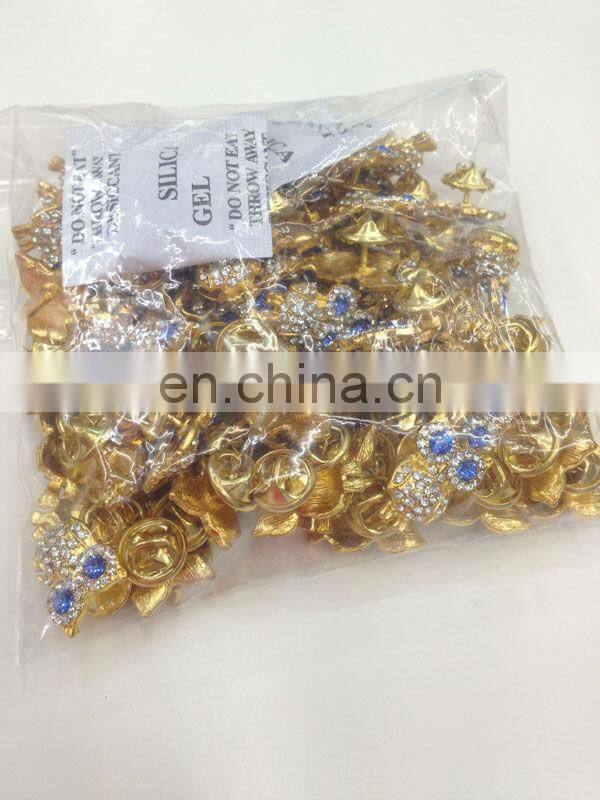 cheap price hot sell fashion rihionestone tiger button nail on clothing or bags or shoes