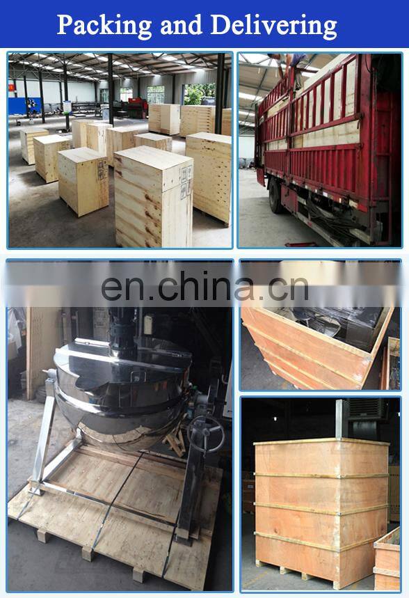 500 liter steam tiltable electric heating jacketed cooking kettle