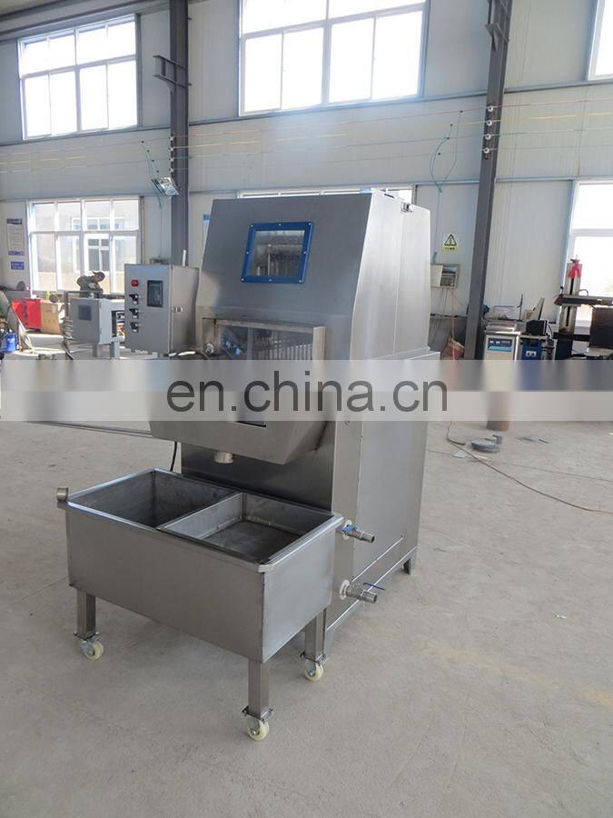 meat machine factory automatic meat injection machine/salt brine injector/poultry saline water injecting machine