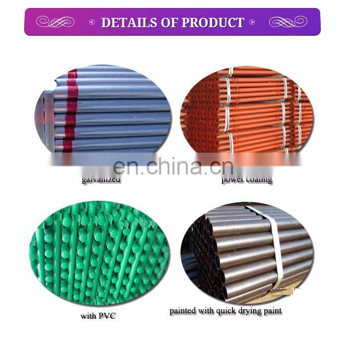 Low and middle pressure fluid pipeline used welded zinc coated galvanized pipe