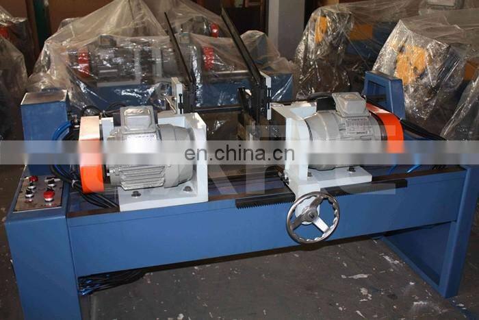 Automatic pneumatic chamfer machine of double end for steel pipes/tubes/rods
