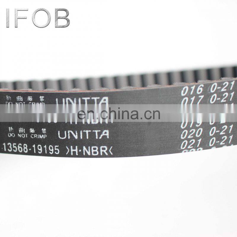 IFOB auto AC compressor Ribbed belt alternator V belt fan belt for Toyota Land Cruiser 1HDT 1HZ 90916-02571