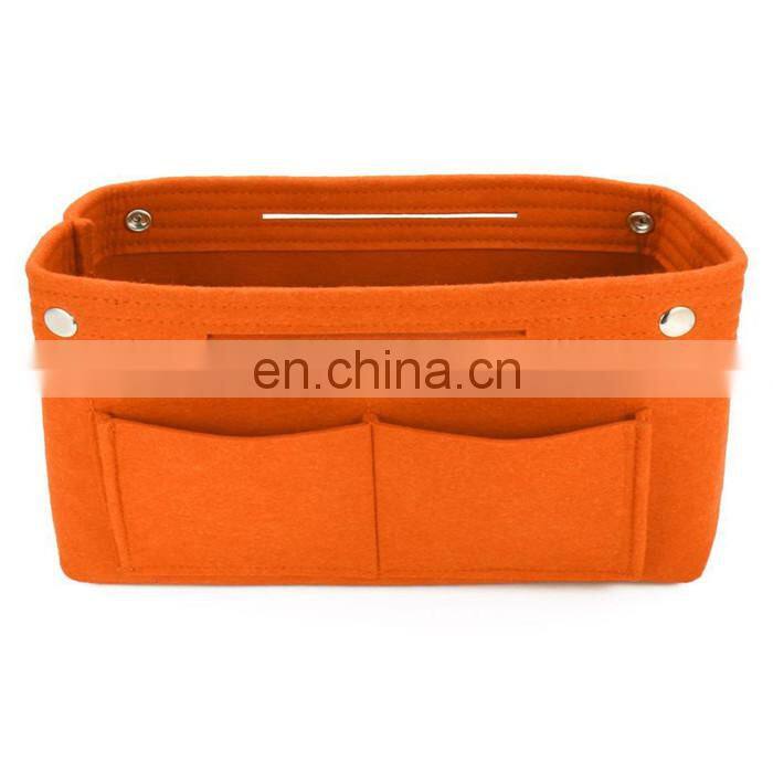 Customized Felt Bag Tote Organizer,Purse Cosmetic Diaper Insert