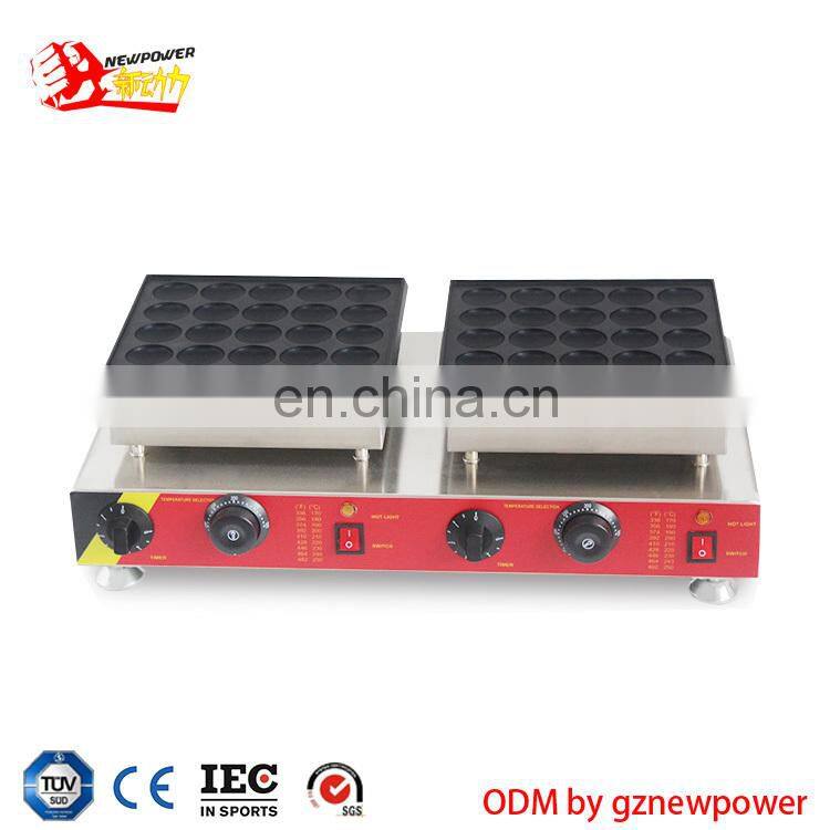 commercial bakery equipment waffle maker poffertjes grill dutch pancake machine sale
