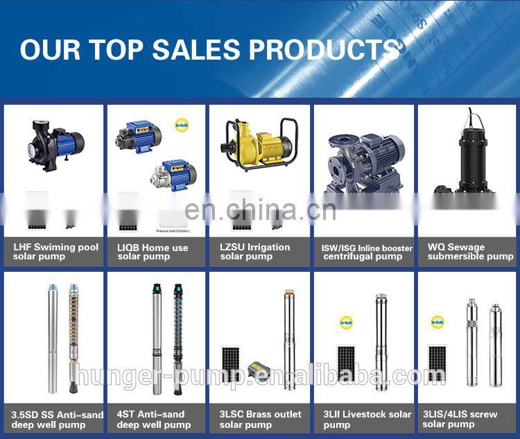 4SD 3 phase stainless steel submersible deep well 80m deep well deep well pump